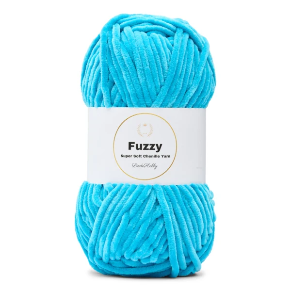 LindeHobby Fuzzy Chenille 31 Turkoois