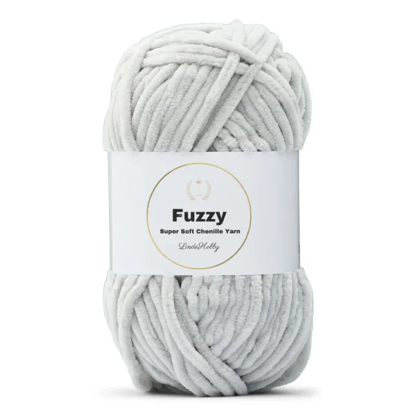 LindeHobby Fuzzy Chenille 42 Kanonmetaal