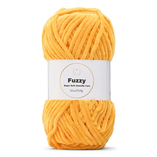LindeHobby Fuzzy Chenille 47 Goudgeel