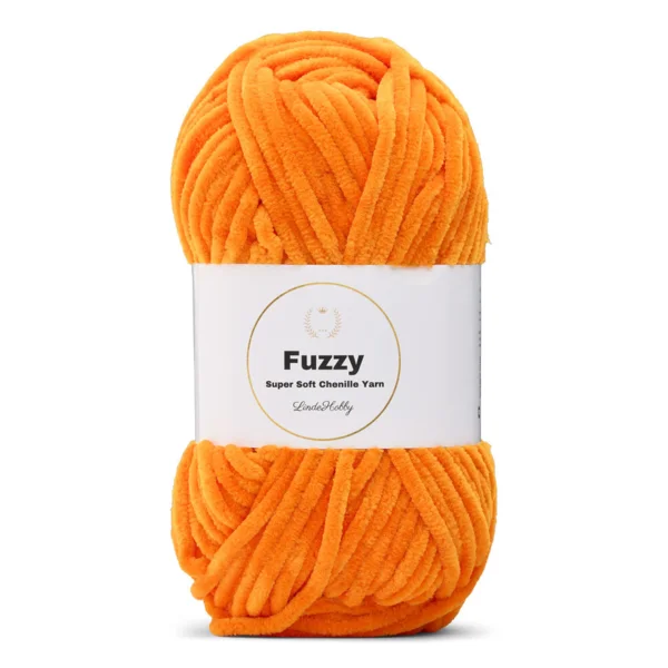 LindeHobby Fuzzy Chenille 37 Oranje