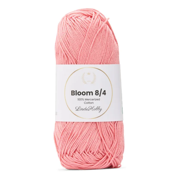 LindeHobby Bloom 8/4 Mercerized Cotton 11 Koraal