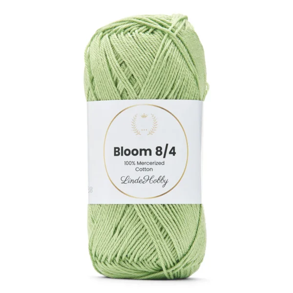 LindeHobby Bloom 8/4 Mercerized Cotton 18 Limoen