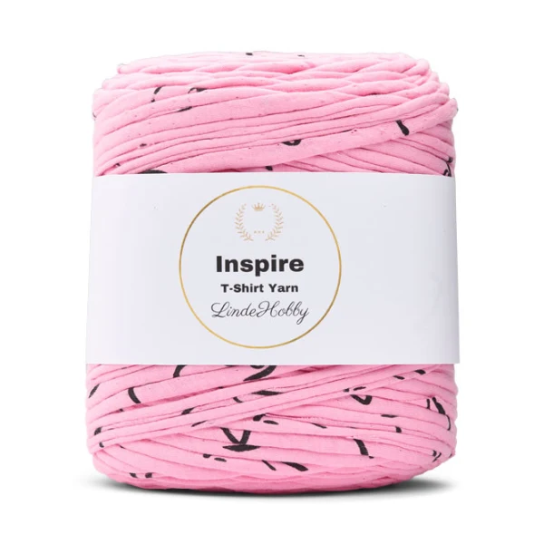 LindeHobby Inspire Print 173 Rose à imprimé noir