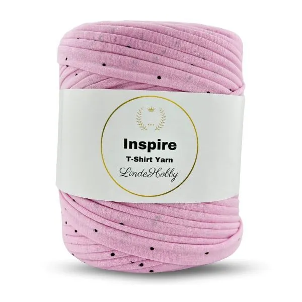 LindeHobby Inspire Print 10 Rose avec pois noirs