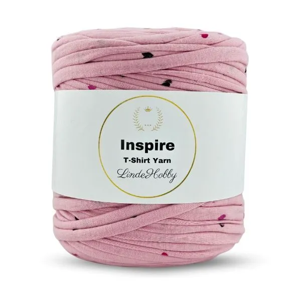 LindeHobby Inspire Print 07 Rose avec cœurs