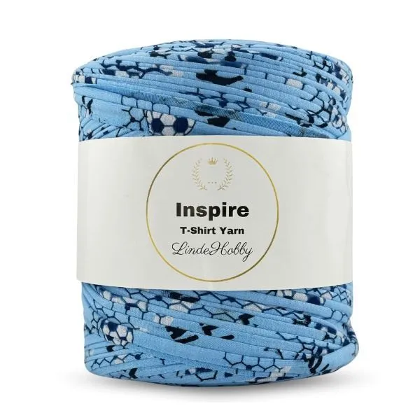 LindeHobby Inspire Print 27 Bleu avec ballons de football