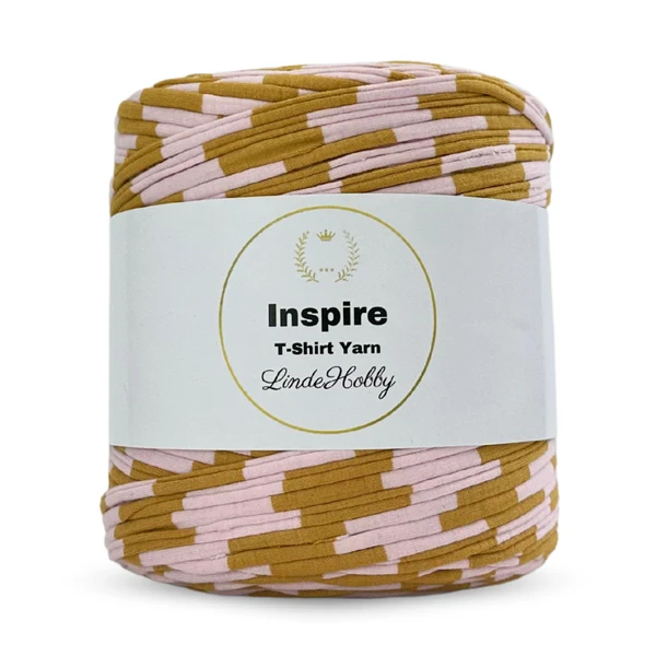 LindeHobby Inspire Print 94 Curry à rayures