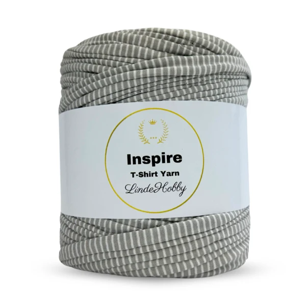 LindeHobby Inspire Print 03 Gris à rayures