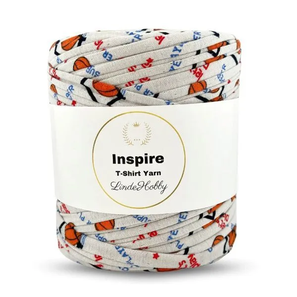 LindeHobby Inspire Print 20 Gris avec ballons de basket