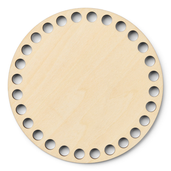 LindeHobby Fond de Sac, Rond, Contreplaqué 12 cm