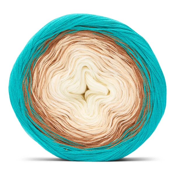 LindeHobby Lily Cotton Cake 16 Côte turquoise