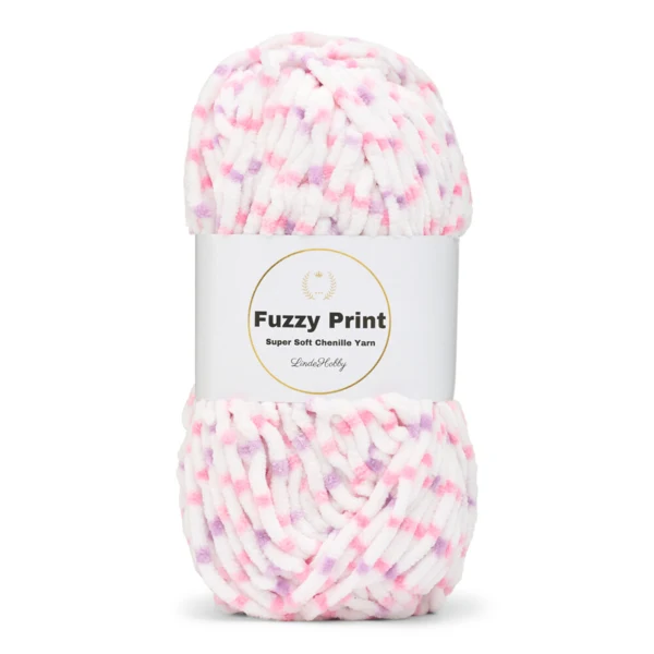 LindeHobby Fuzzy Chenille Print 03 Conte de fées