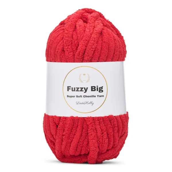 LindeHobby Fuzzy Chenille BIG 27 Rubis