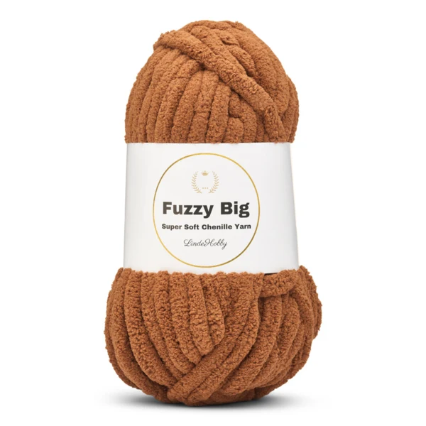 LindeHobby Fuzzy Chenille BIG 29 Café