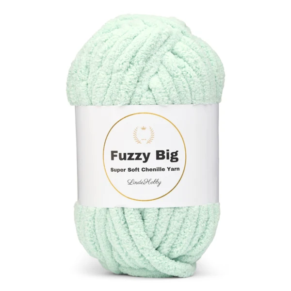 LindeHobby Fuzzy Chenille BIG 03 Vert menthe