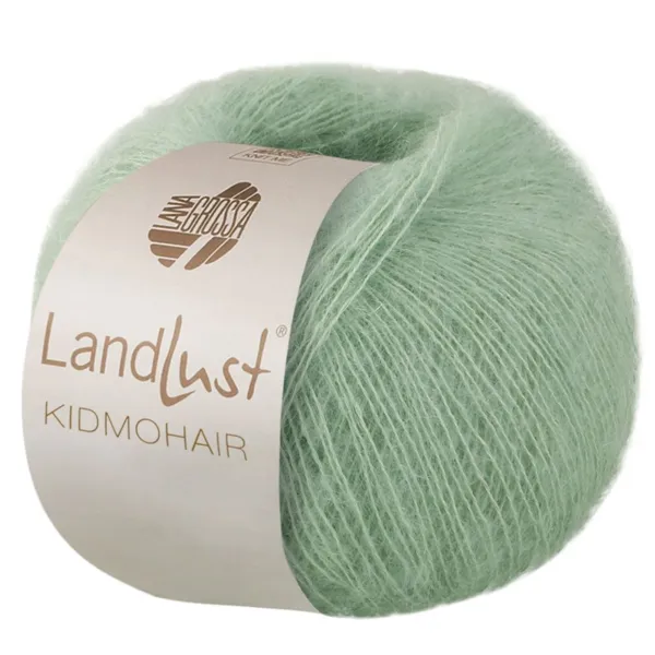 Lana Grossa Landlust Kidmohair 06 Vert menthe