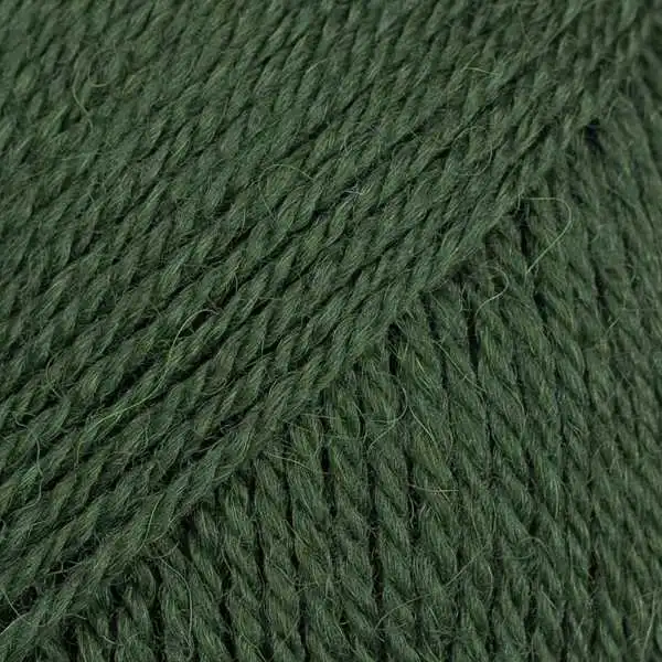 DROPS Flora 32 Vert foncé (Uni Colour)