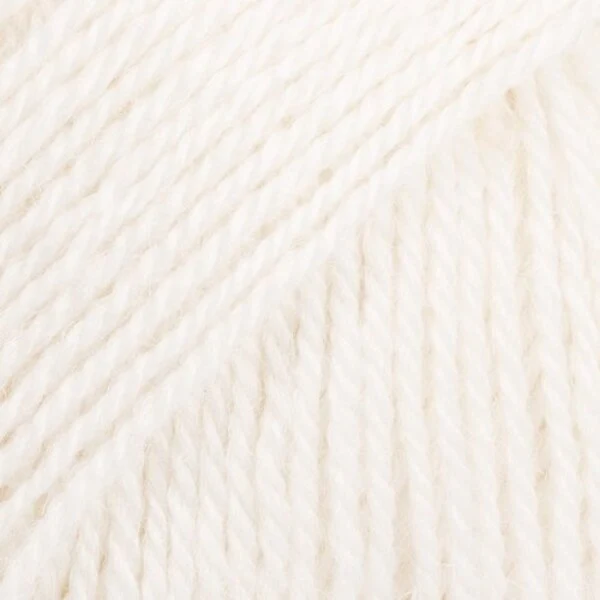 DROPS Flora 02 Blanc (Uni Colour)
