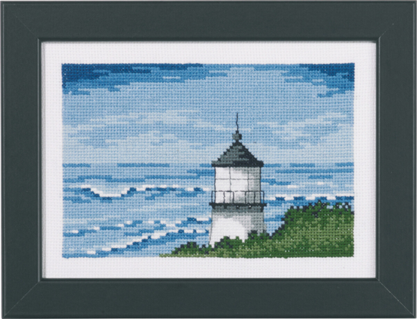 Kit de Broderie Phare 18 x 13 cm