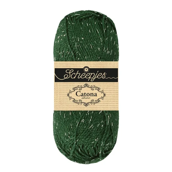 Scheepjes Catona Shine 525-S Fir - Silver
