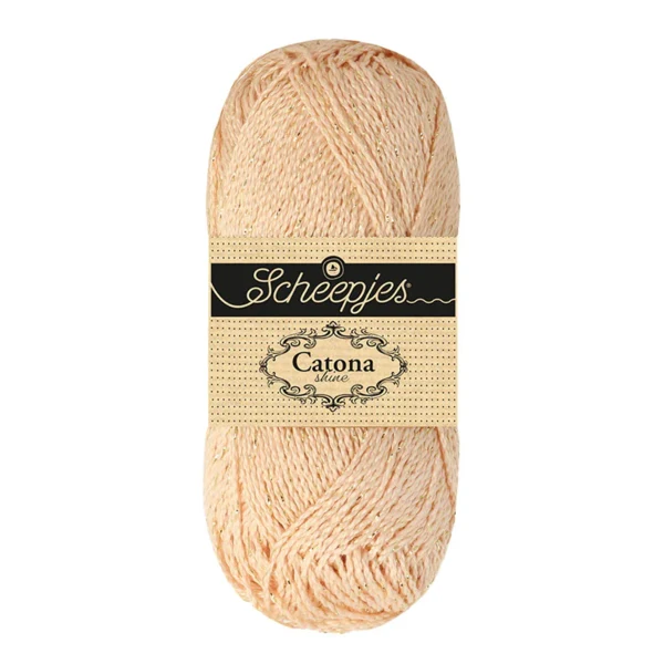 Scheepjes Catona Shine 255-G Shell - Gold