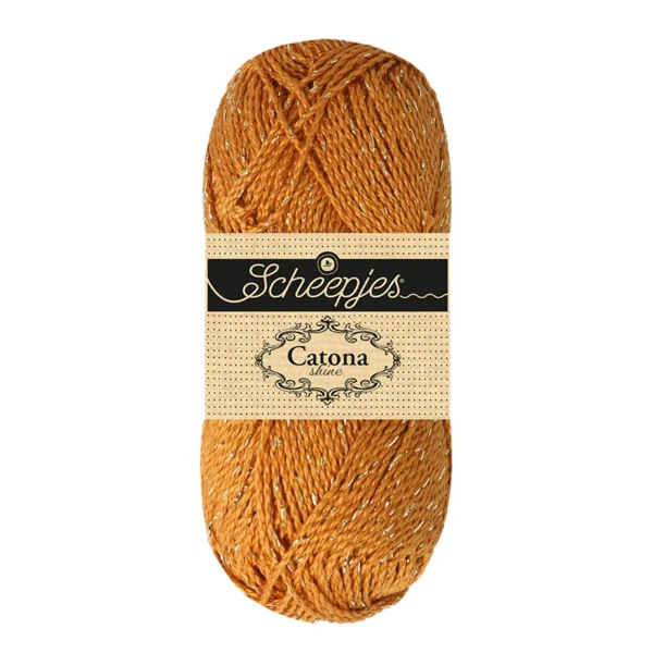 Scheepjes Catona Shine 383-G Ginger Gold - Gold