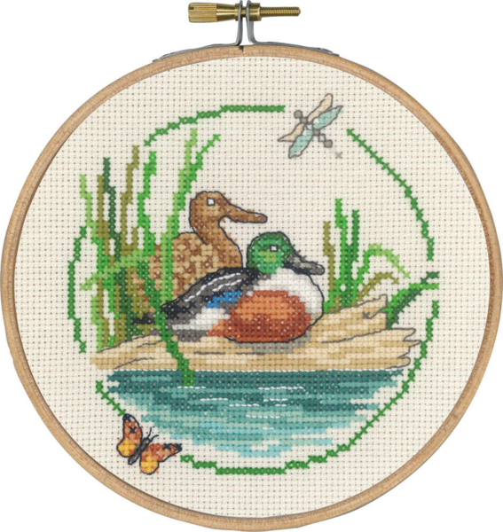 Kit de broderie Canard avec m/5810/15 15 Ø cm