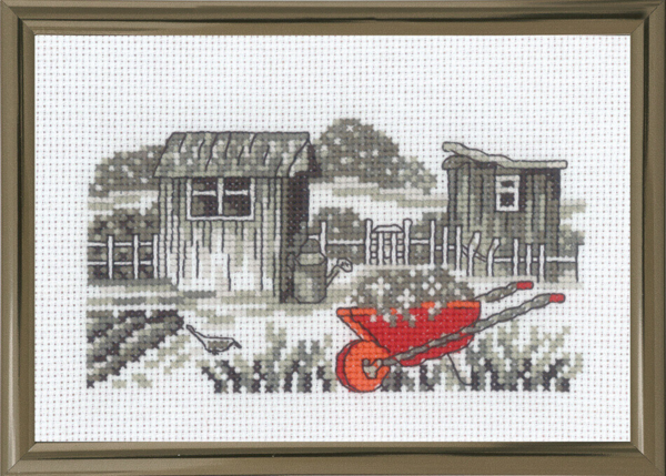 Kit de Broderie Brouette R5794 15 x 10 cm