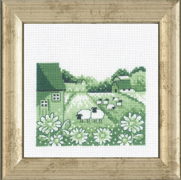 Kit de Broderie Mouton R5995 12 x 12 cm