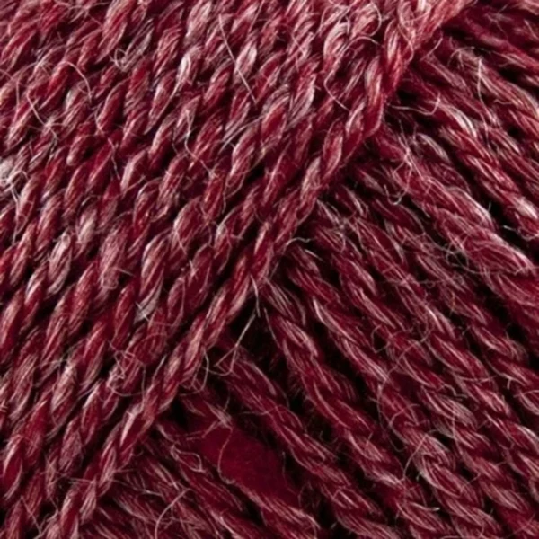 Onion No.4 Organic Wool+Nettles 808 Donkerrood
