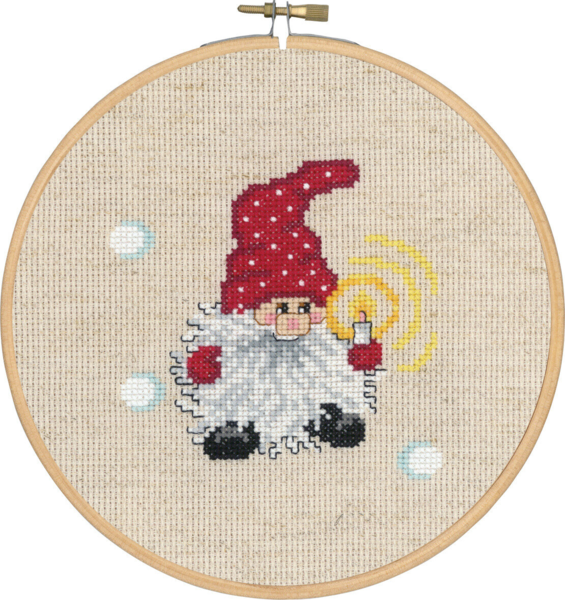 Kit de broderie Lutin avec lumière avec 5810/18 18 Ø