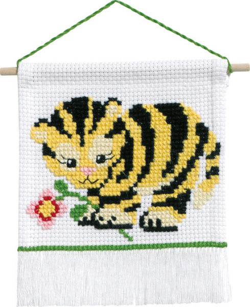 Kit de Broderie MFK Tigre M5119/18 16 x 18 cm