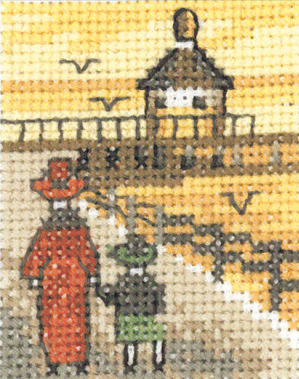 Kit de broderie Taupe 5 x 6,5 cm