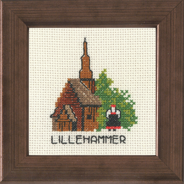 Borduurpakket Lillehammer 10 x 10 cm R5370