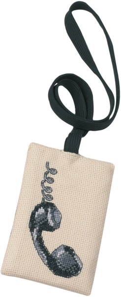 Borduurpakket Telefoon 8 x 13 cm