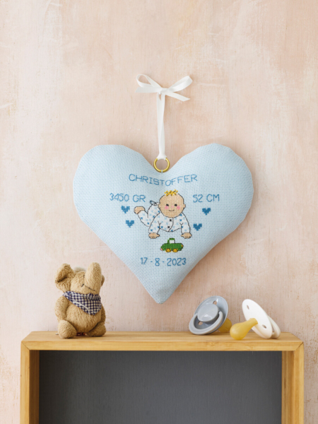 Kit de broderie Christoffer 21 x 20 cm