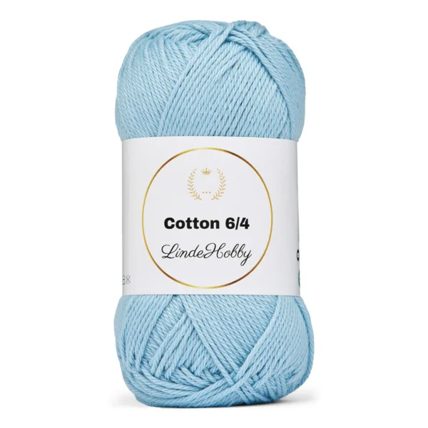 LindeHobby Cotton 6/4 002 Acquamarina