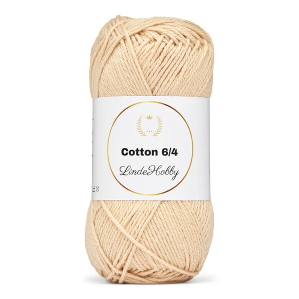 LindeHobby Cotton 6/4 023 Ecru