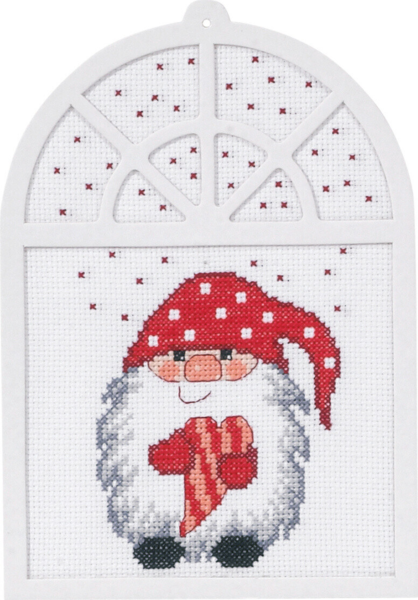 Kit de broderie Père Noël 15 x 20 cm