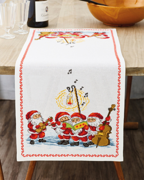 Kit de broderie Orchestre de lutins 34 x 86 cm