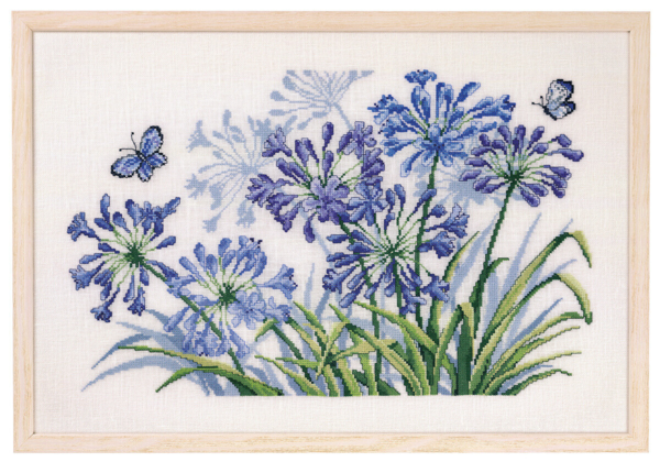 Kit de broderie La Fleur de l'Amour 56x39cm