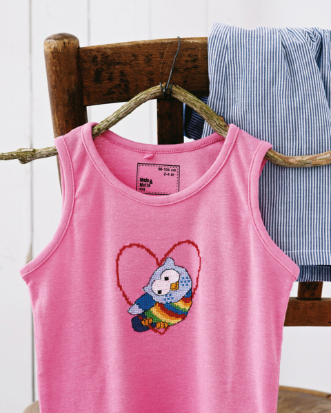 Kit de Broderie Chouettes 10 x 10 cm