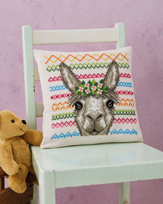 Kit de broderie Alpaga 30 x 30 cm