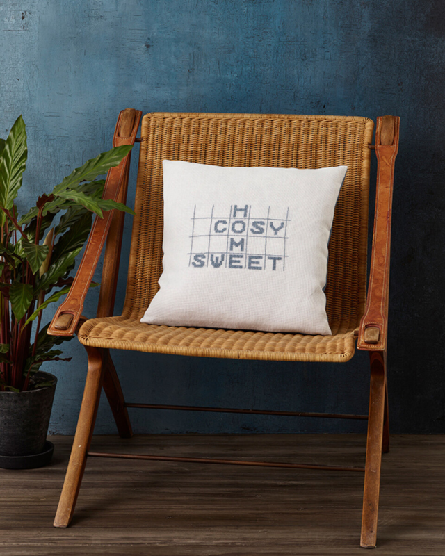 Borduurpakket Home 40 x 40 cm