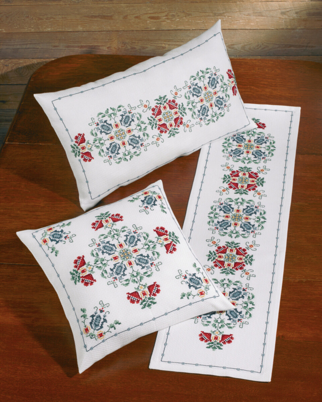 Borduurpakket Tijdloos 40x40 cm