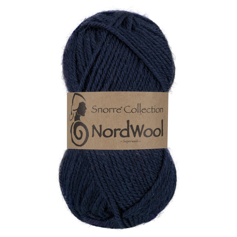Viking Snorre NordWool 126 Bleu marine