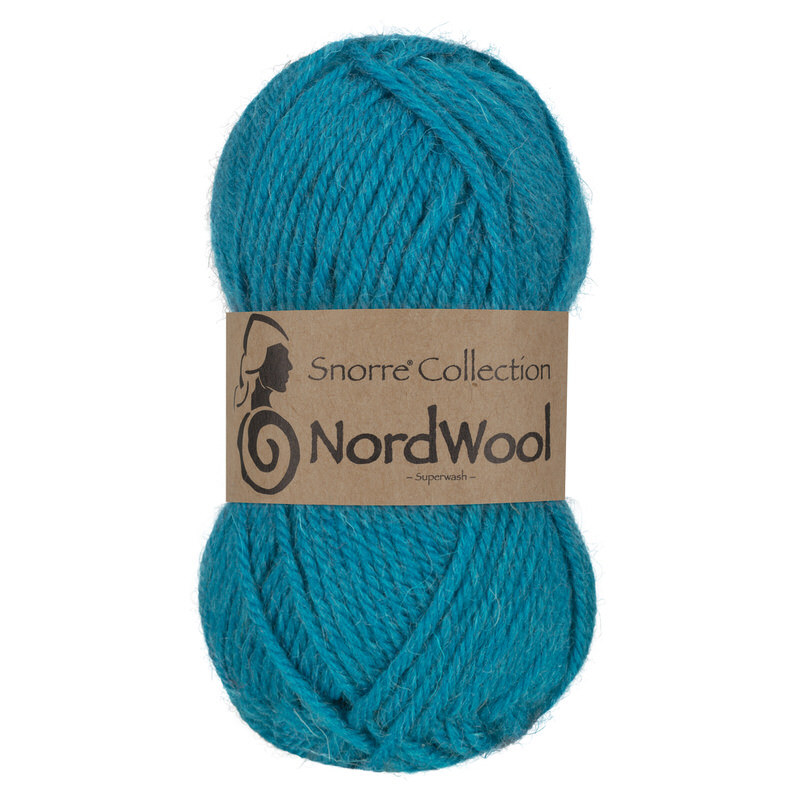 Viking Snorre NordWool 129 Turquoise