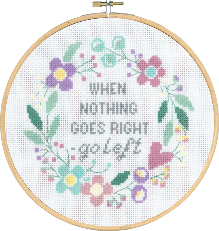 Kit de broderie When nothing goes right 5810/20