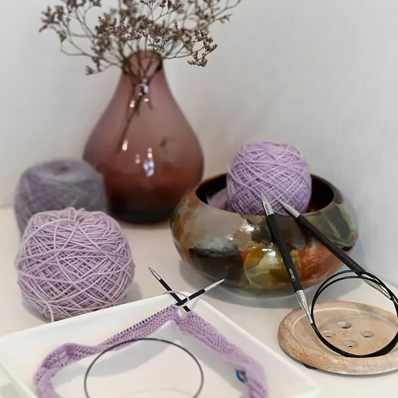 KnitPro Karbonz FIXES Aiguilles Circulaires, 100 cm
