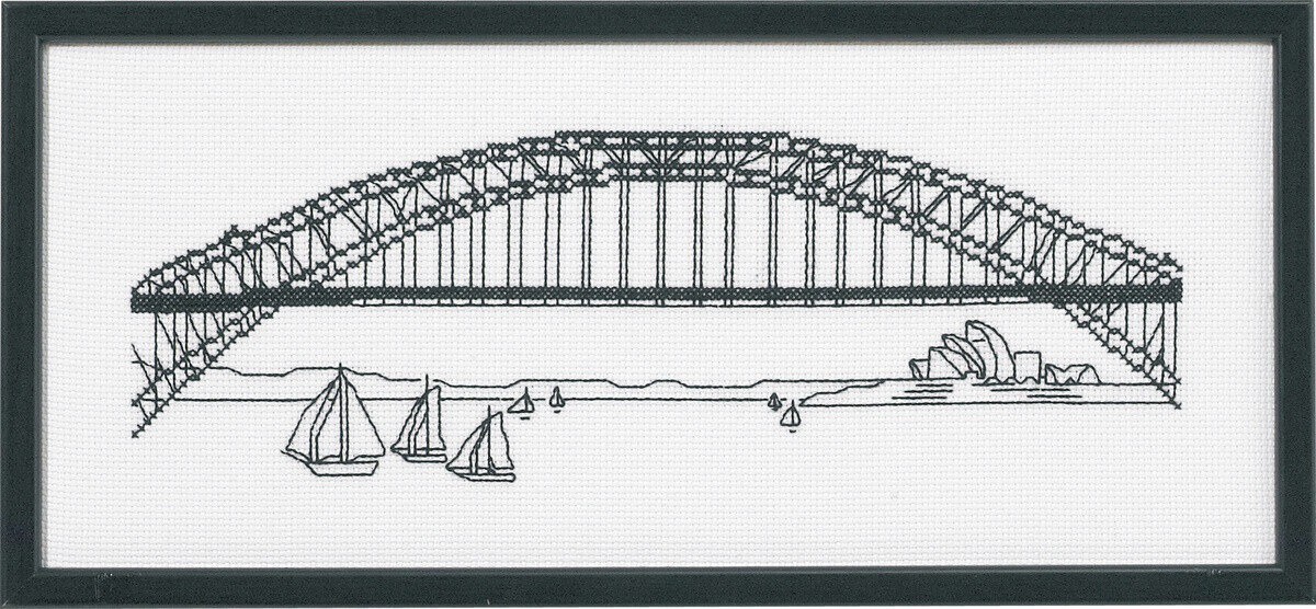 Kit de broderie Harbour Bridge 5496 36 x 15 cm